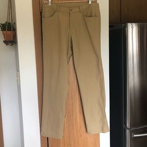Khaki Lululemon Men’s ABC Pant